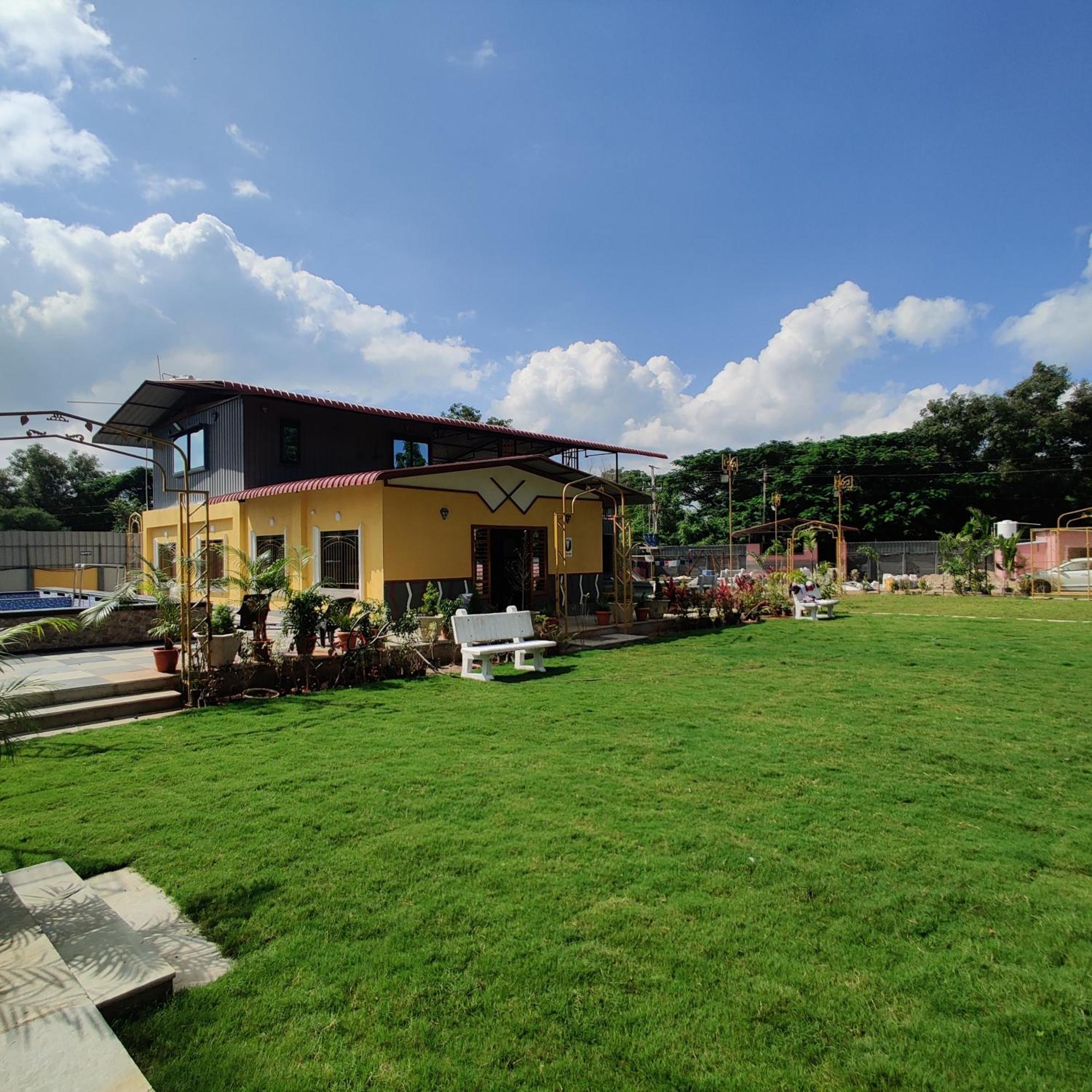 Kashmir Farmhouse - Hyderabad Villa Exteriör bild